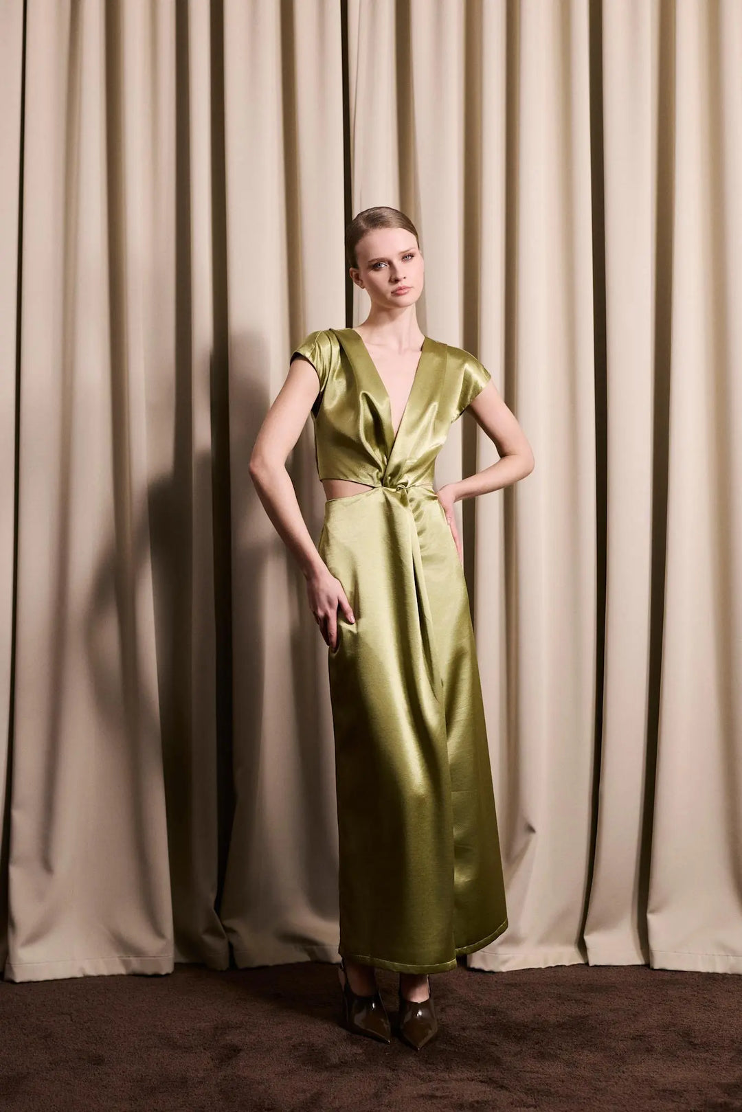 Zephyr Dress Sage Green