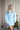 Round Sleeve Denim Jacket Light Blue Denim