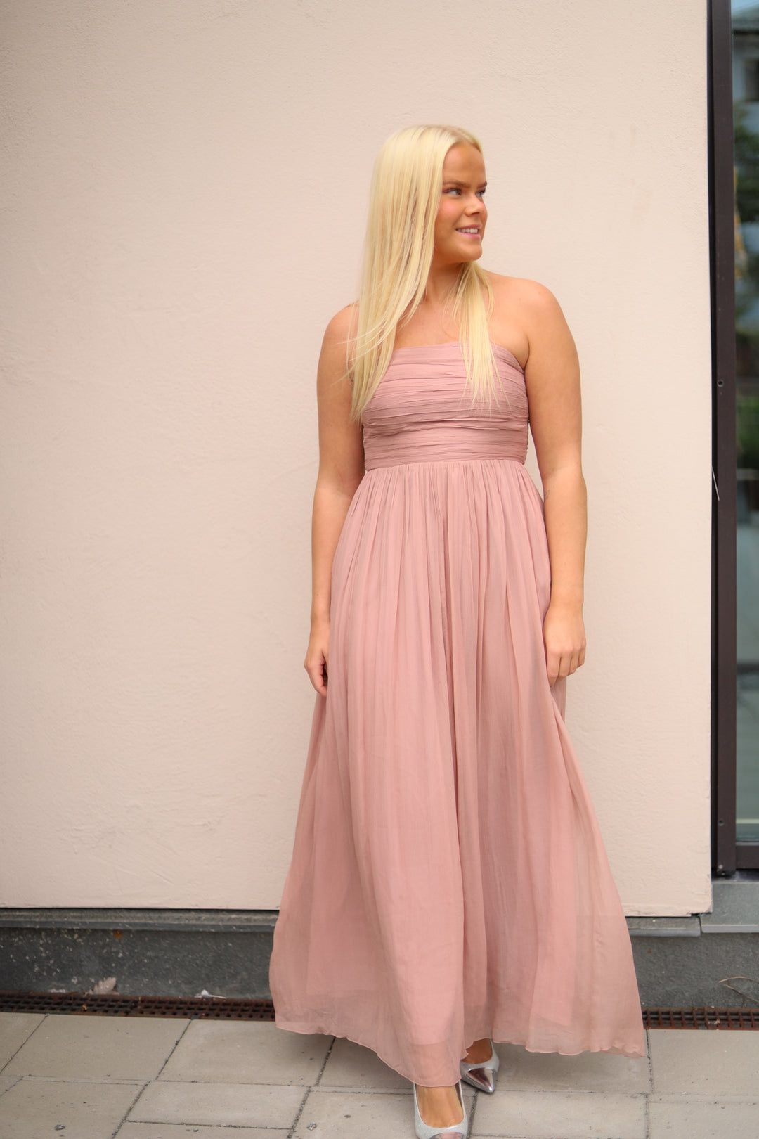Amalfi Dress Warm Taupe