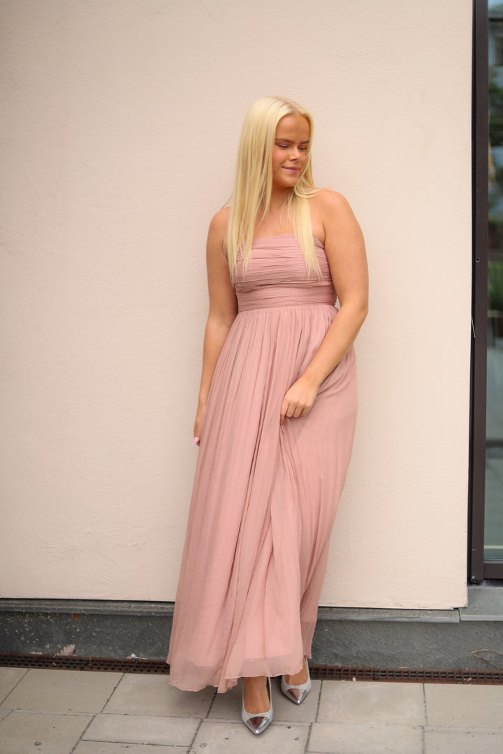Amalfi Dress Warm Taupe