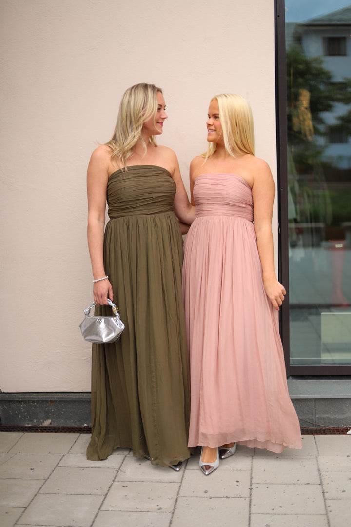 Amalfi Dress Warm Taupe