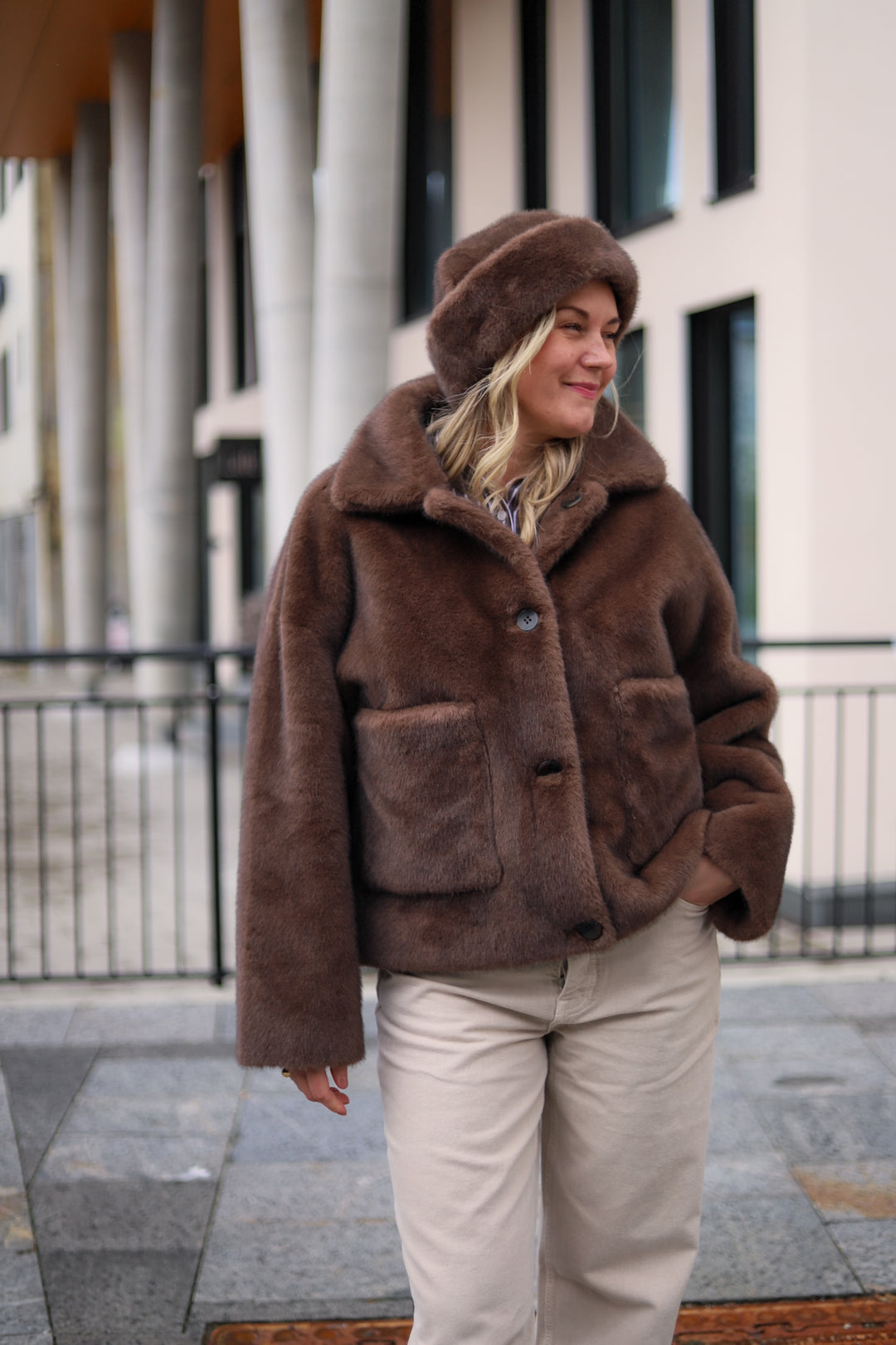Faje Faux Mink Choco