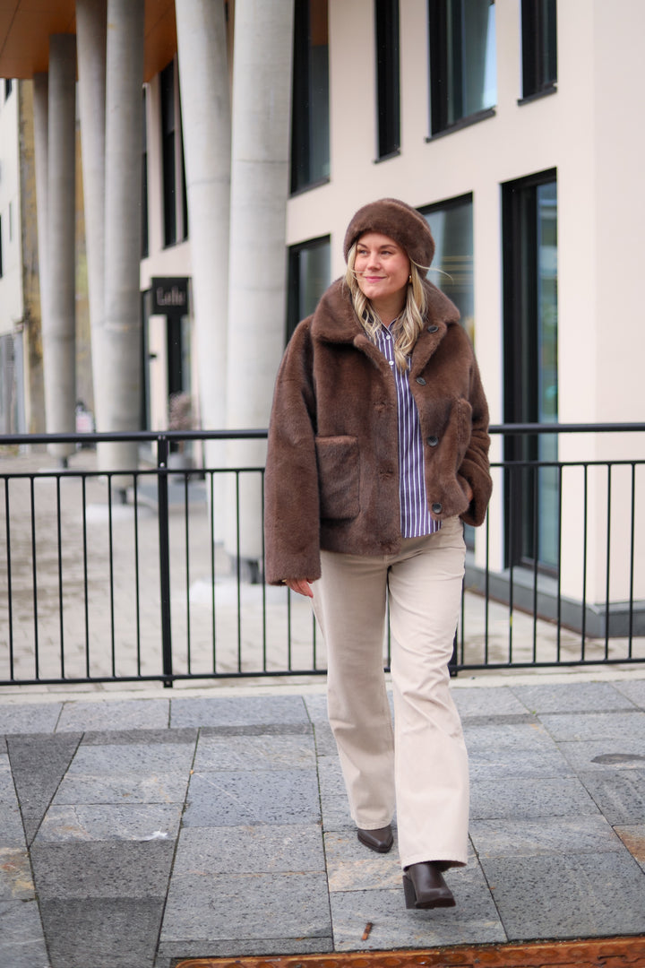 Faje Faux Mink Choco