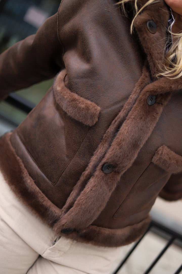 Faje Faux Mink Choco