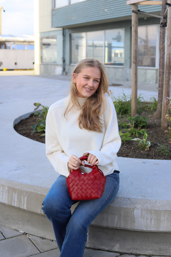 Rico Cashmere Turtleneck Eggshell