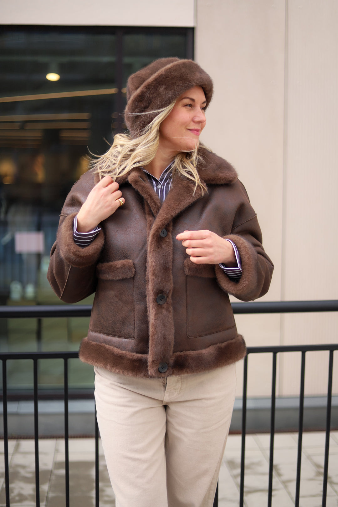 Faje Faux Mink Choco