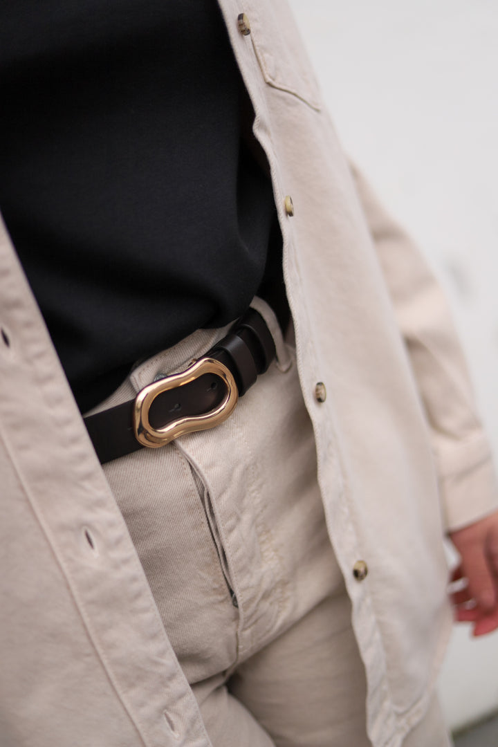 Gloria Belt Dark Brown