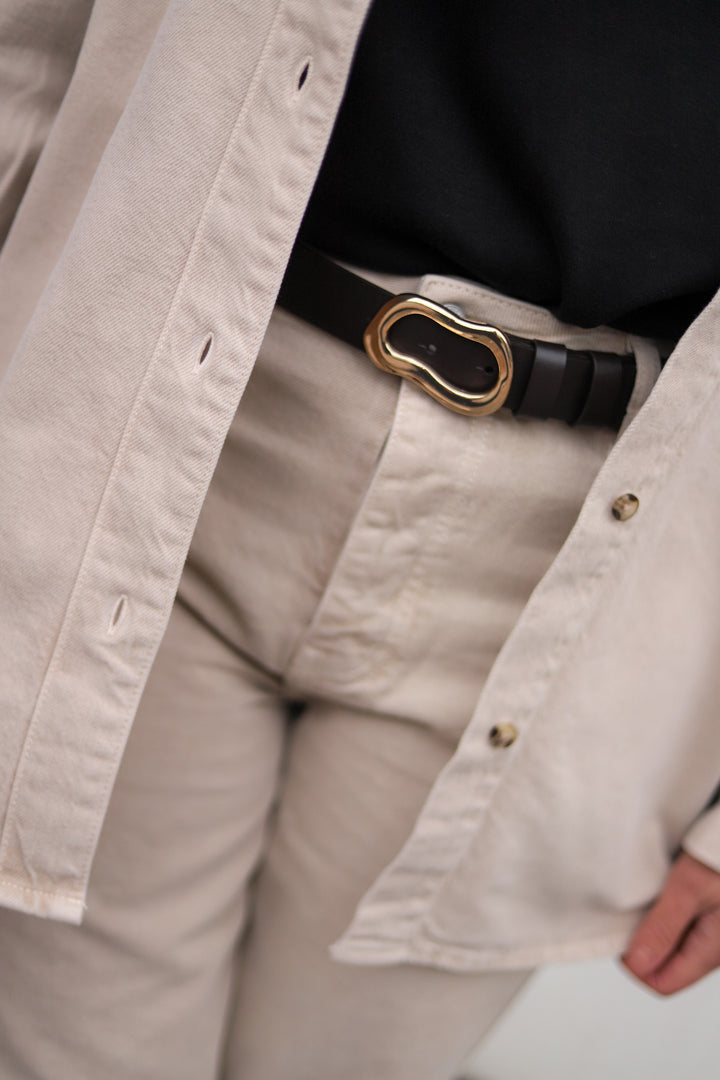 Gloria Belt Dark Brown