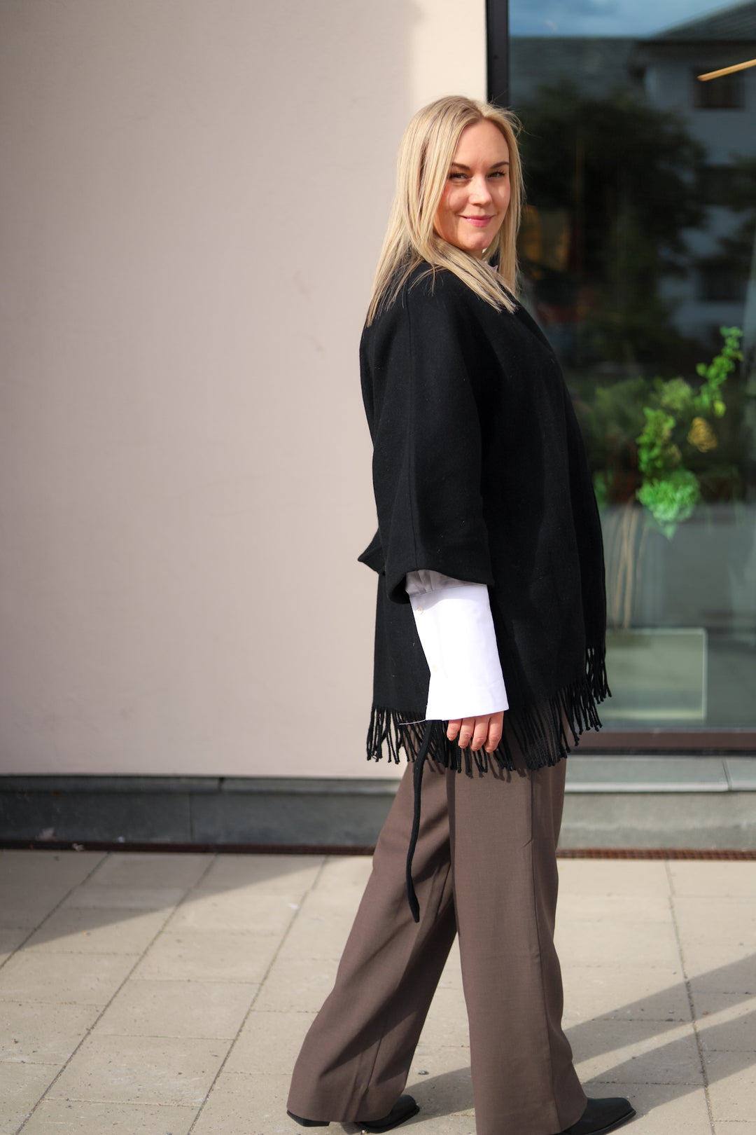 Akila Lambswool Jacket Black