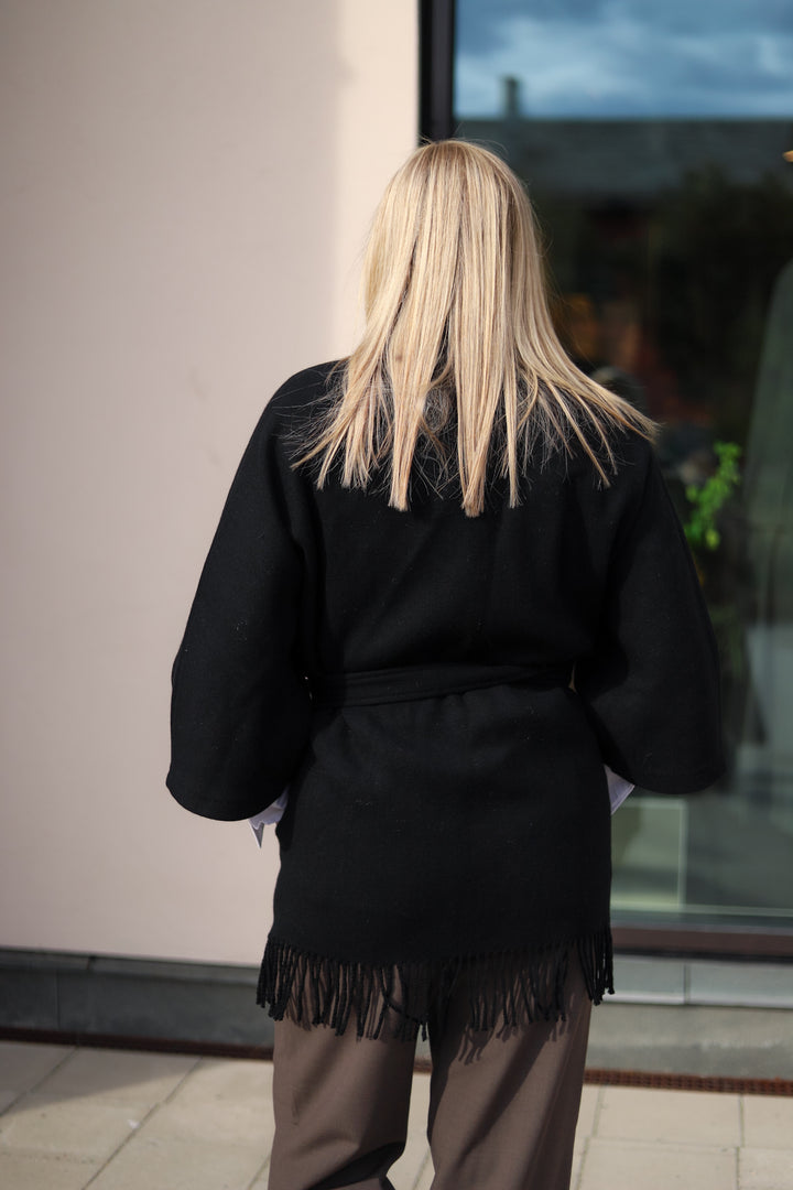 Akila Lambswool Jacket Black