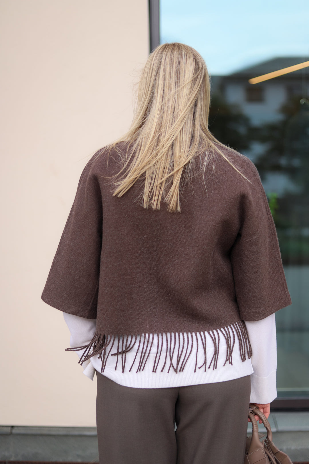 Keyla Lambswool Jacket Brown