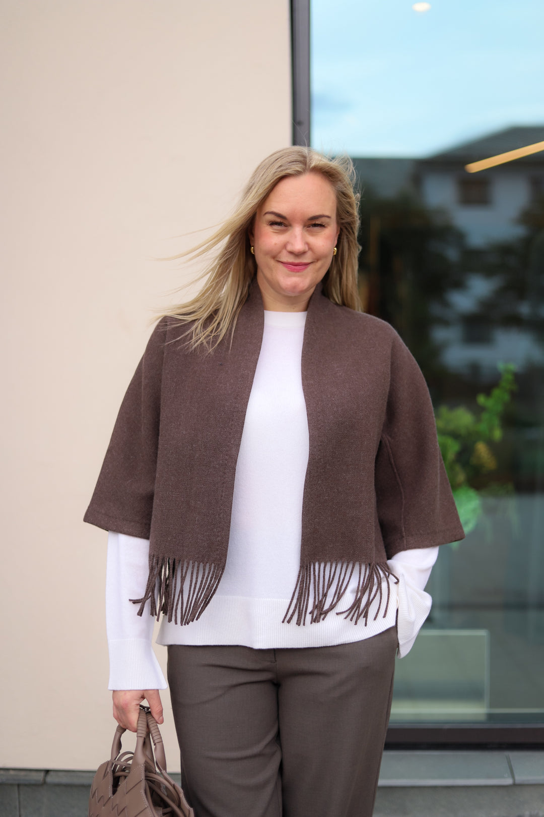 Keyla Lambswool Jacket Brown