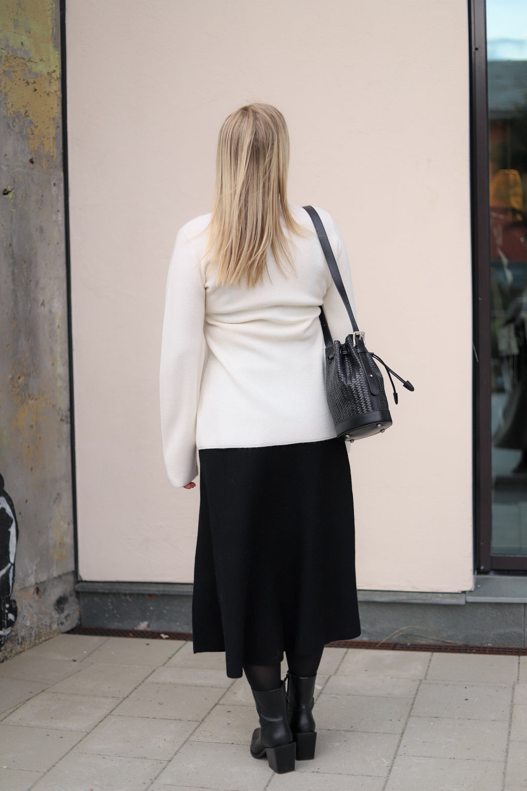 Valeria Merino Skirt Black