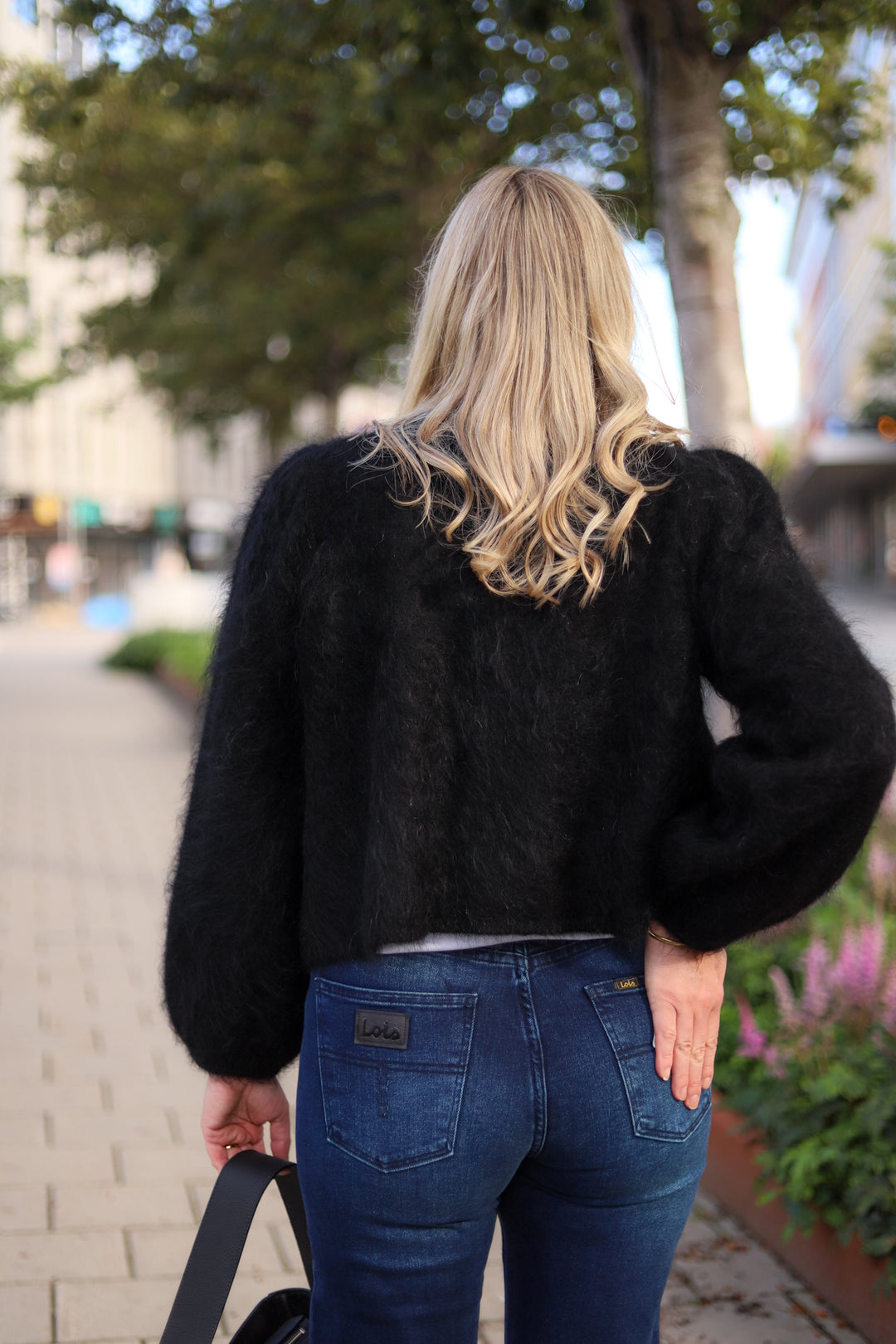 Amelia Chunky Cardigan Black