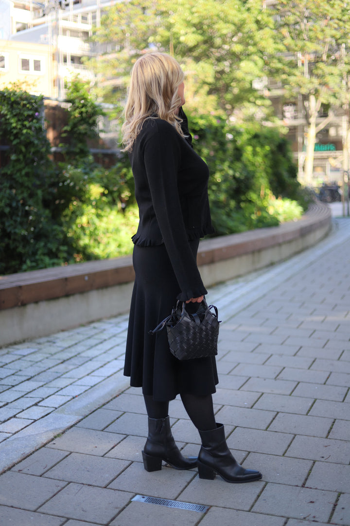 Darja Merino Skirt Black