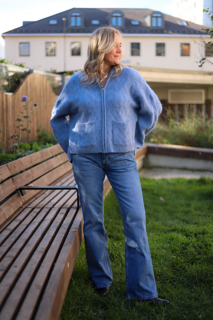 W Low Jeans Mid Blue