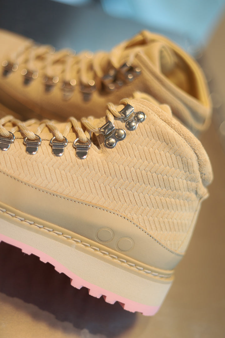 Core Cap Braided Sand/Pink