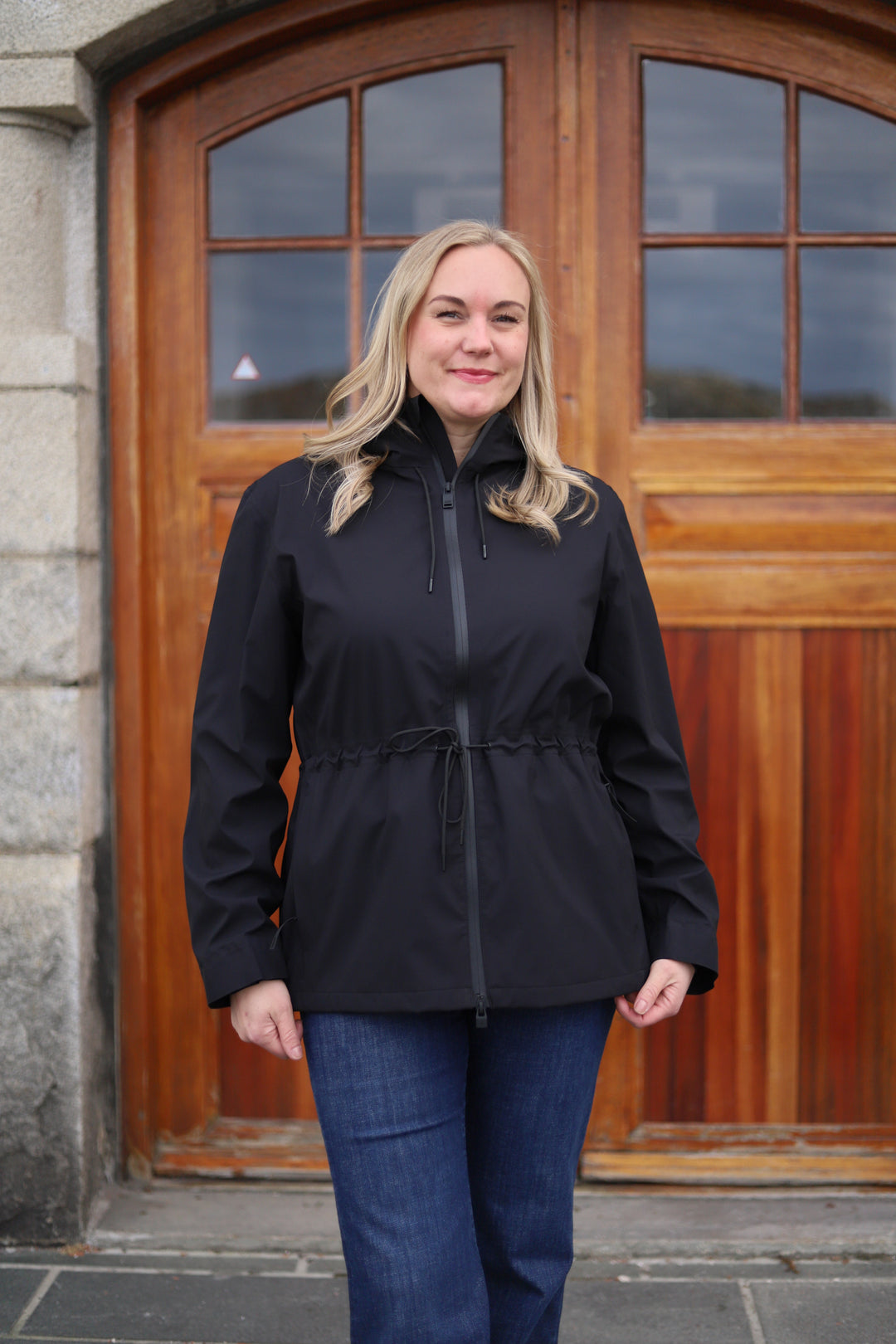 Suva Hardshell String Jacket W3 Black