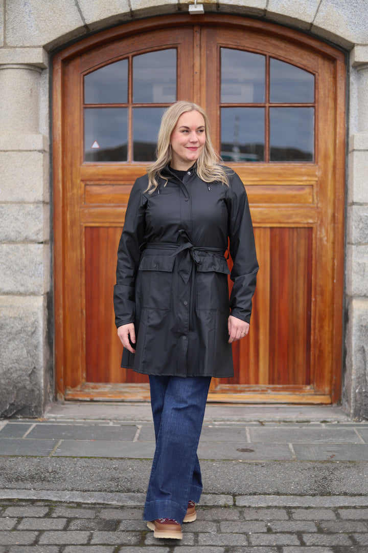 Curve Long Jacket W3 Black