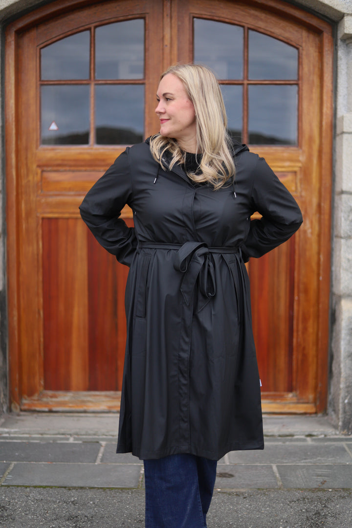 A-Line Longer W Jacket W3 Black