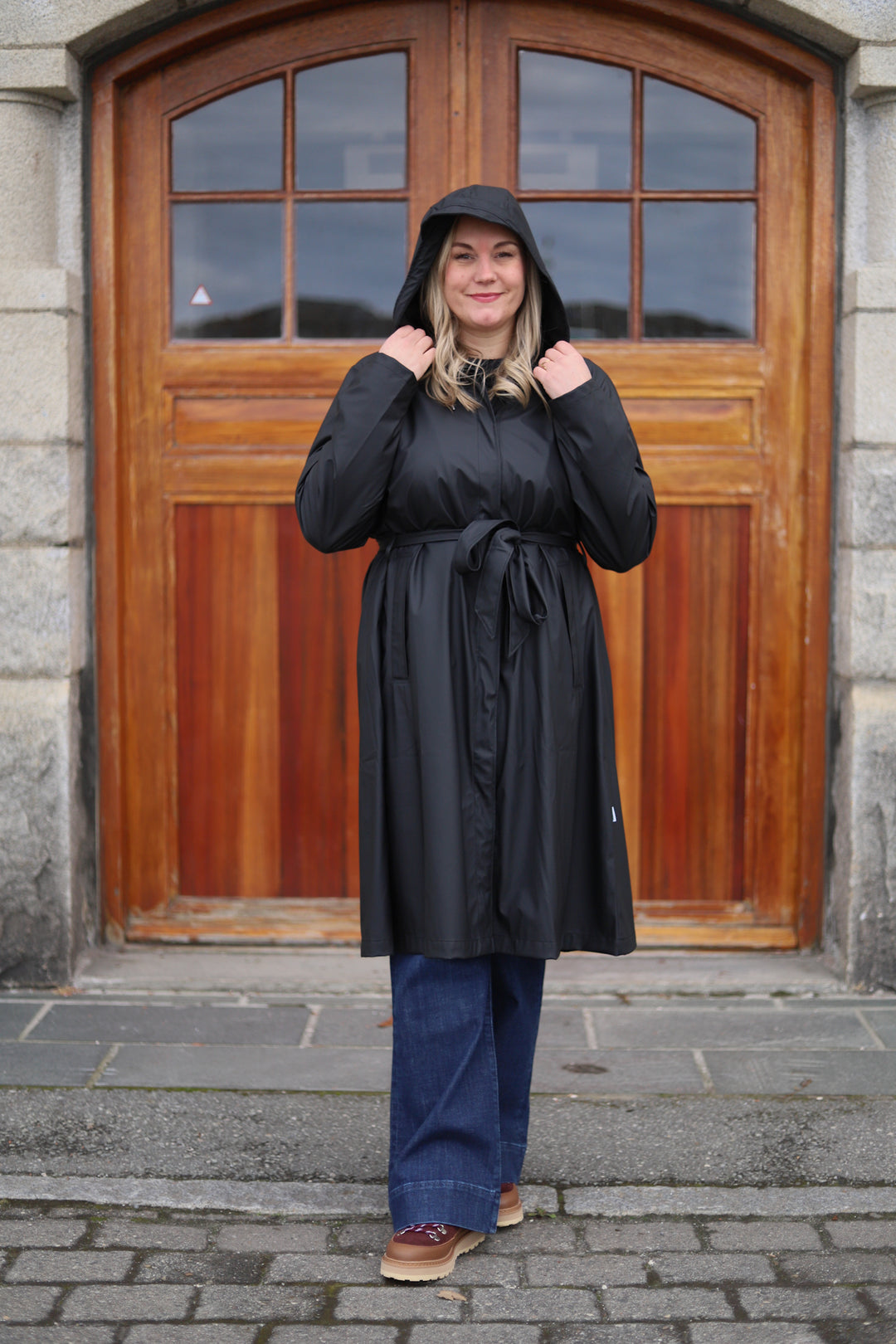 A-Line Longer W Jacket W3 Black