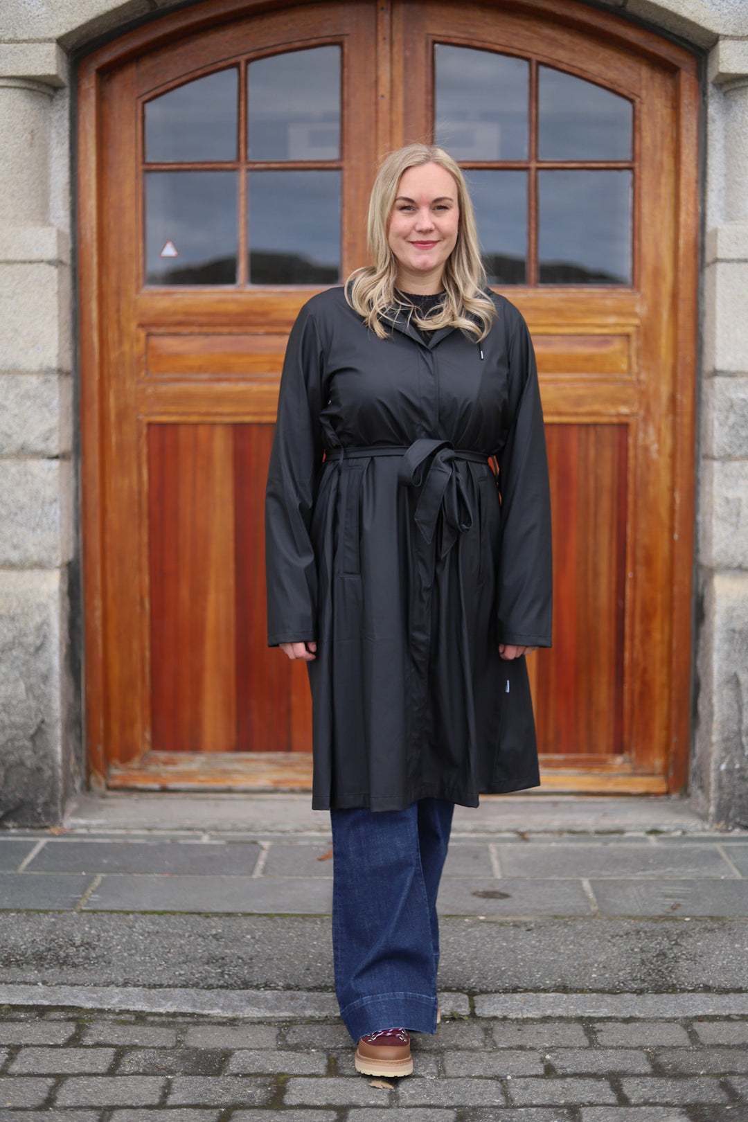 A-Line Longer W Jacket W3 Black