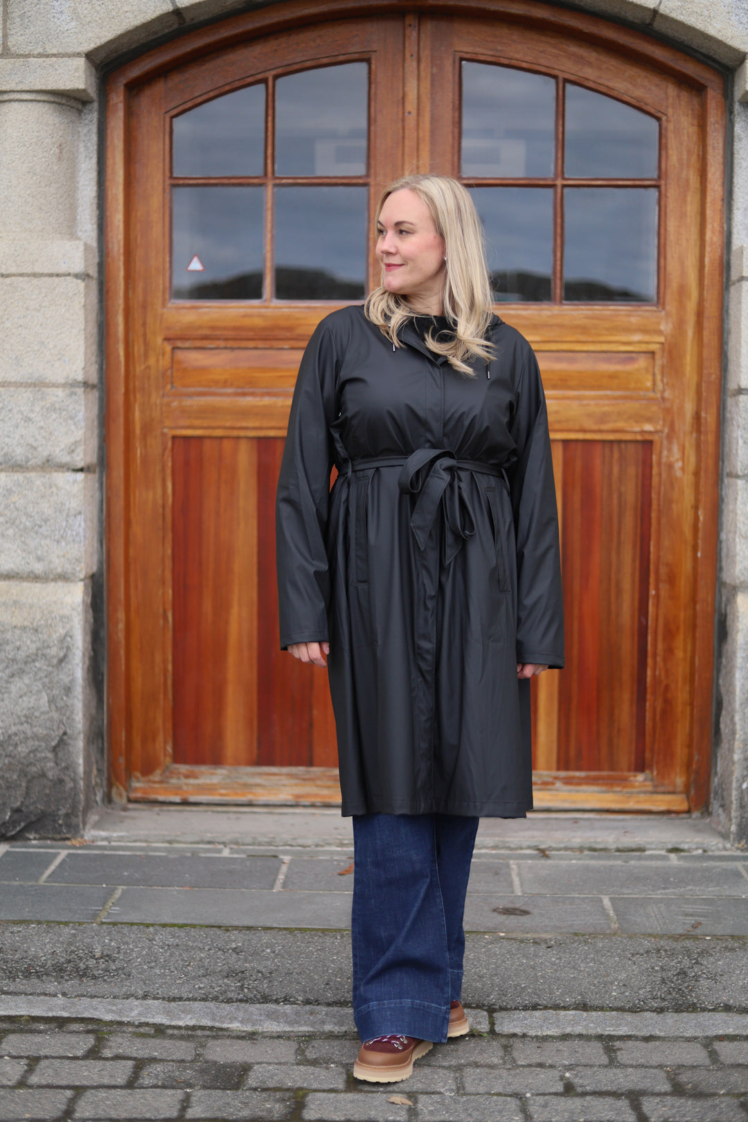 A-Line Longer W Jacket W3 Black