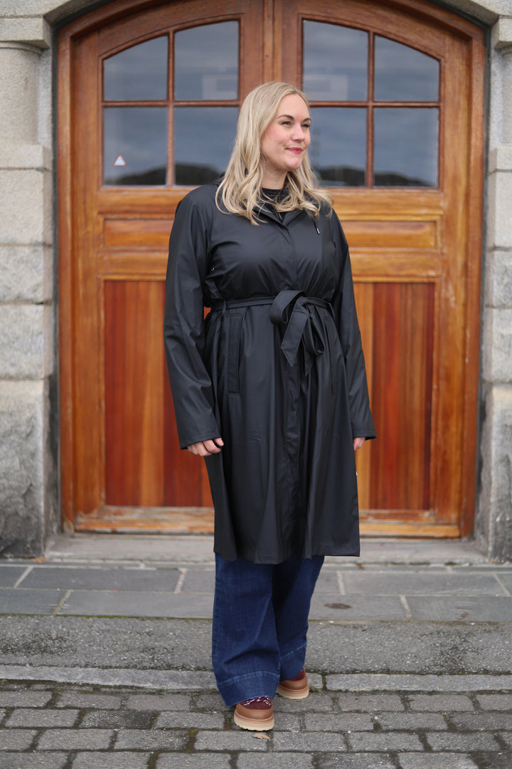 A-Line Longer W Jacket W3 Black