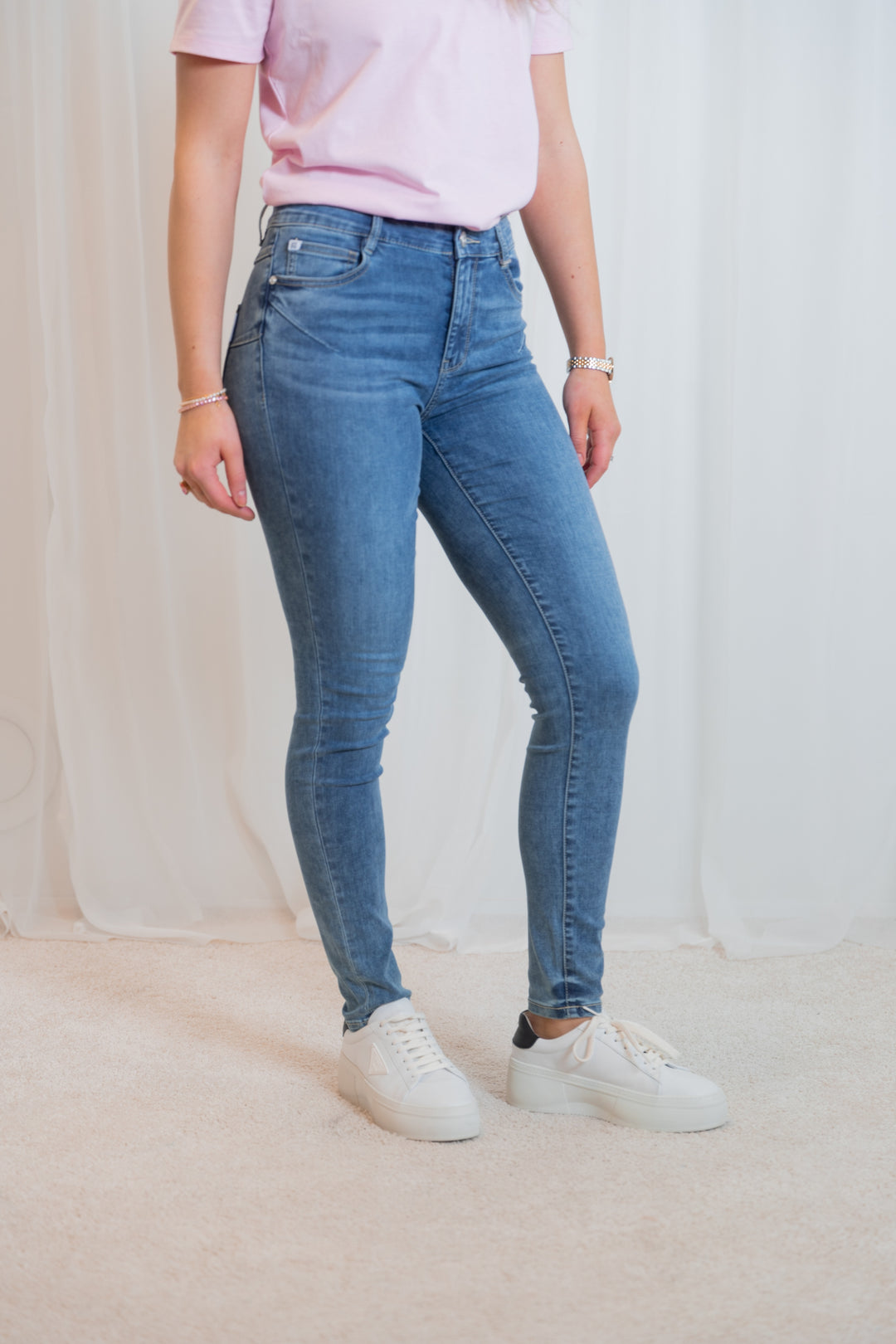 JJ2610 Slim Fit Jeans Middle Blue