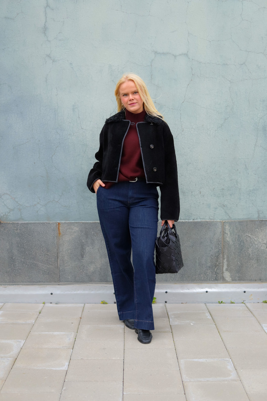Rico Cashmere Turtleneck Burgundy