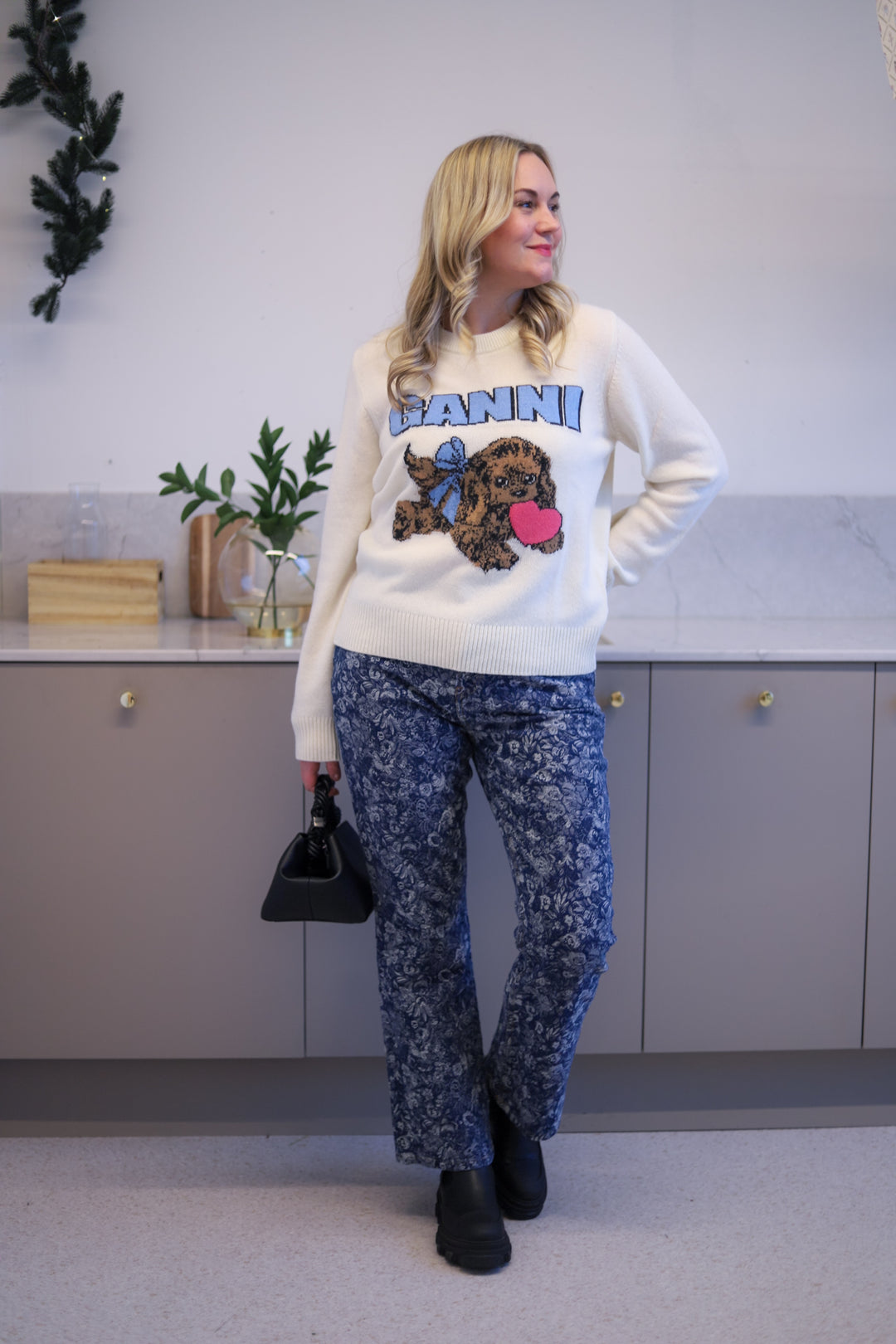 Tapestry Denim Betzy Cropped Mid Blue Stone