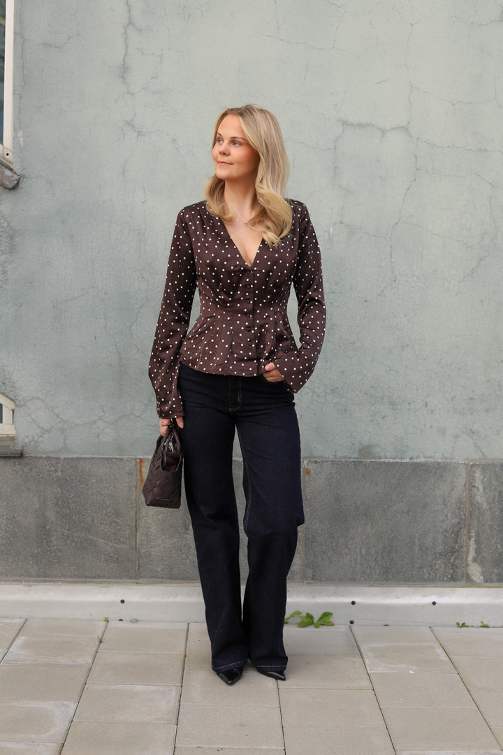 Marmo Blouse Espresso