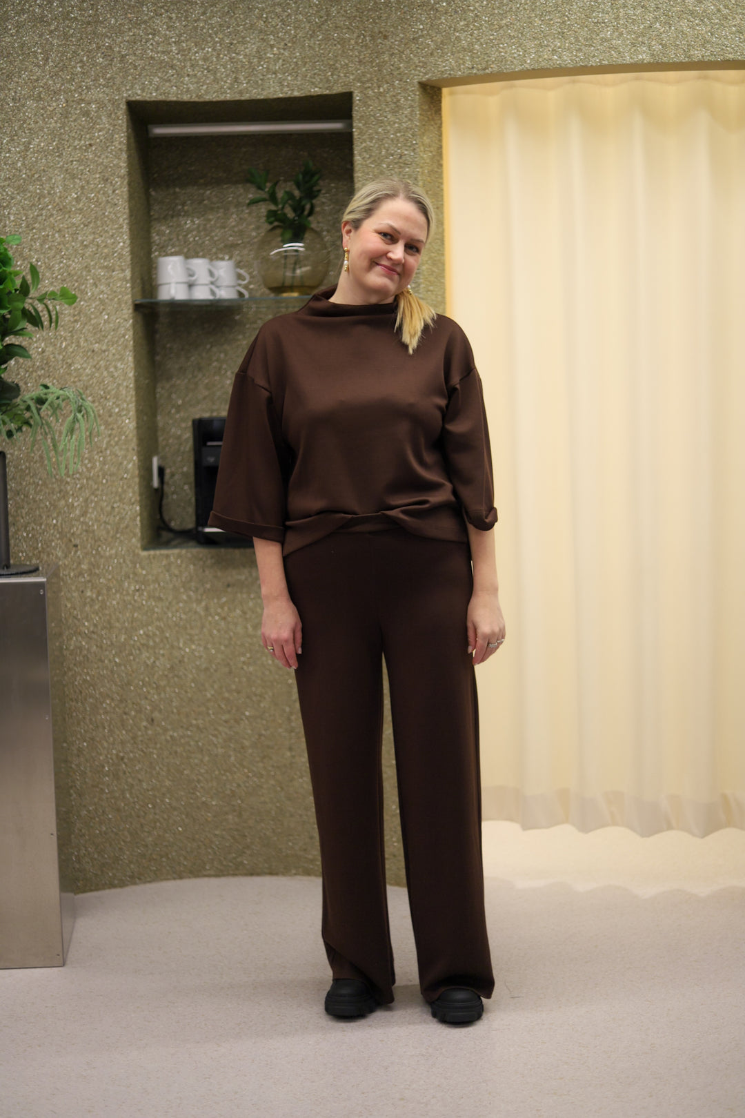 Elle Pant Cocoa Brown