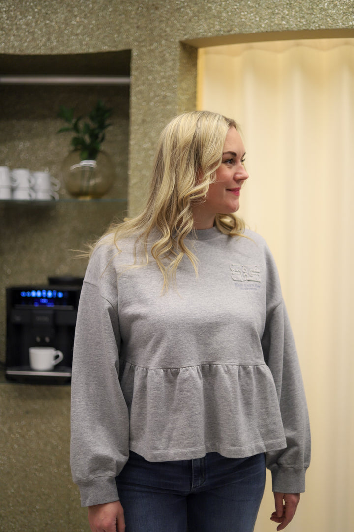 Isoli Crewneck With Peplum Paloma