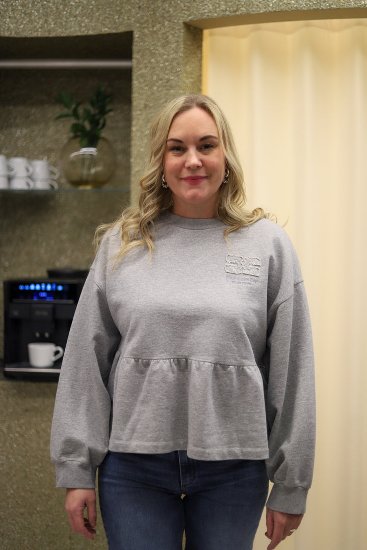 Isoli Crewneck With Peplum Paloma