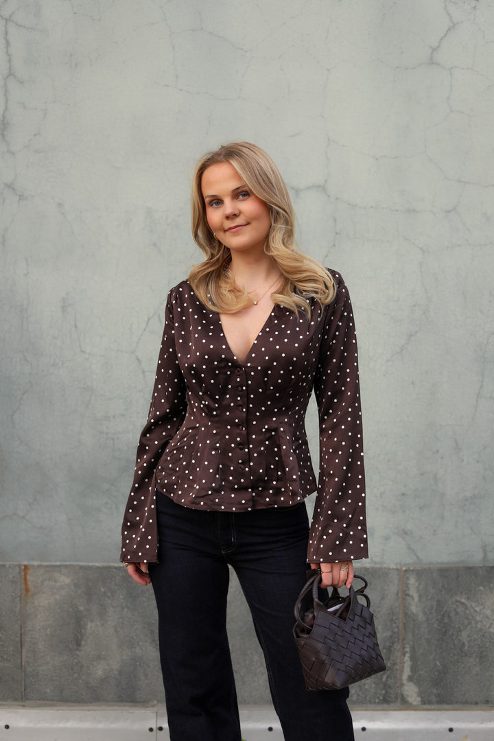 Marmo Blouse Espresso