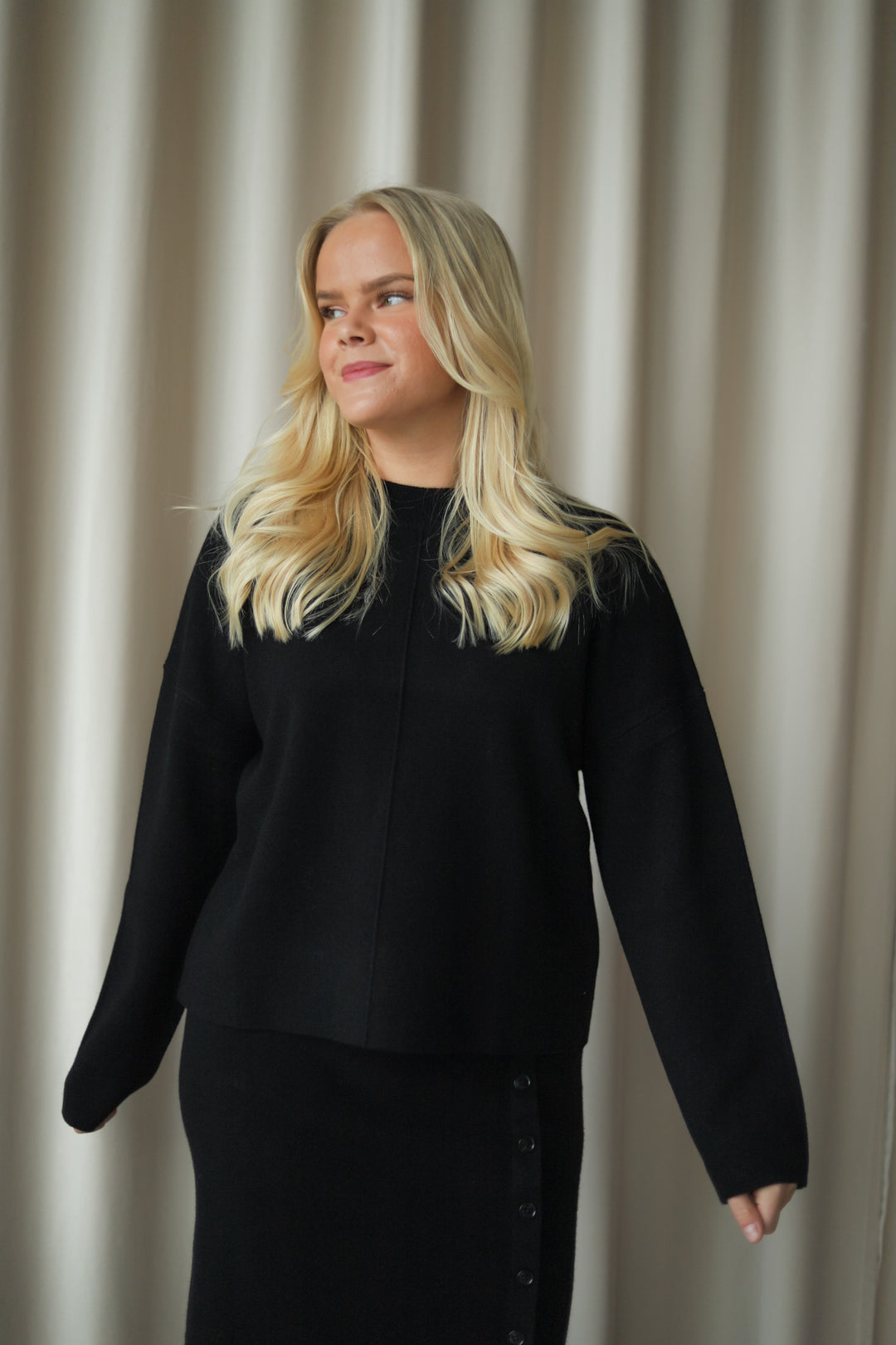 Viola Merino Sweater Black