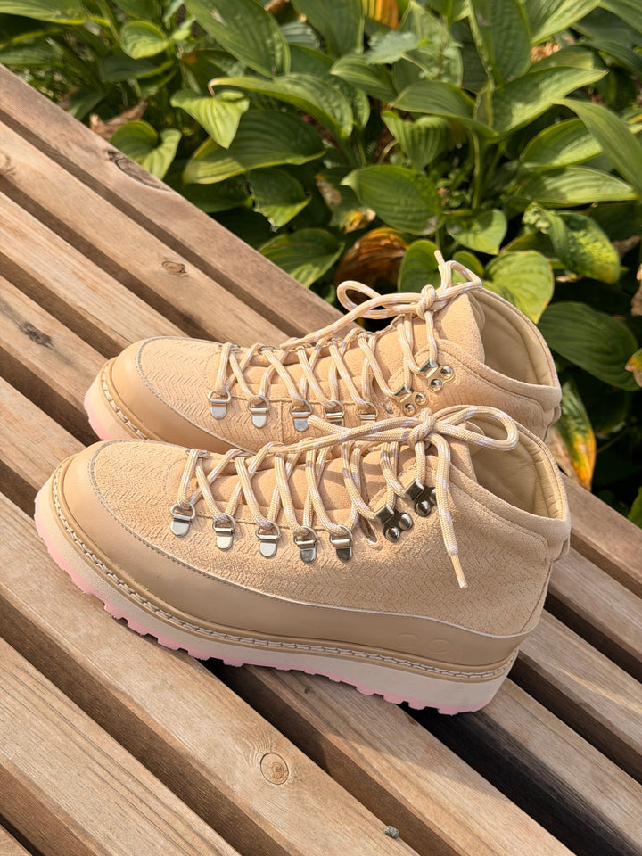 Core Cap Braided Sand/Pink