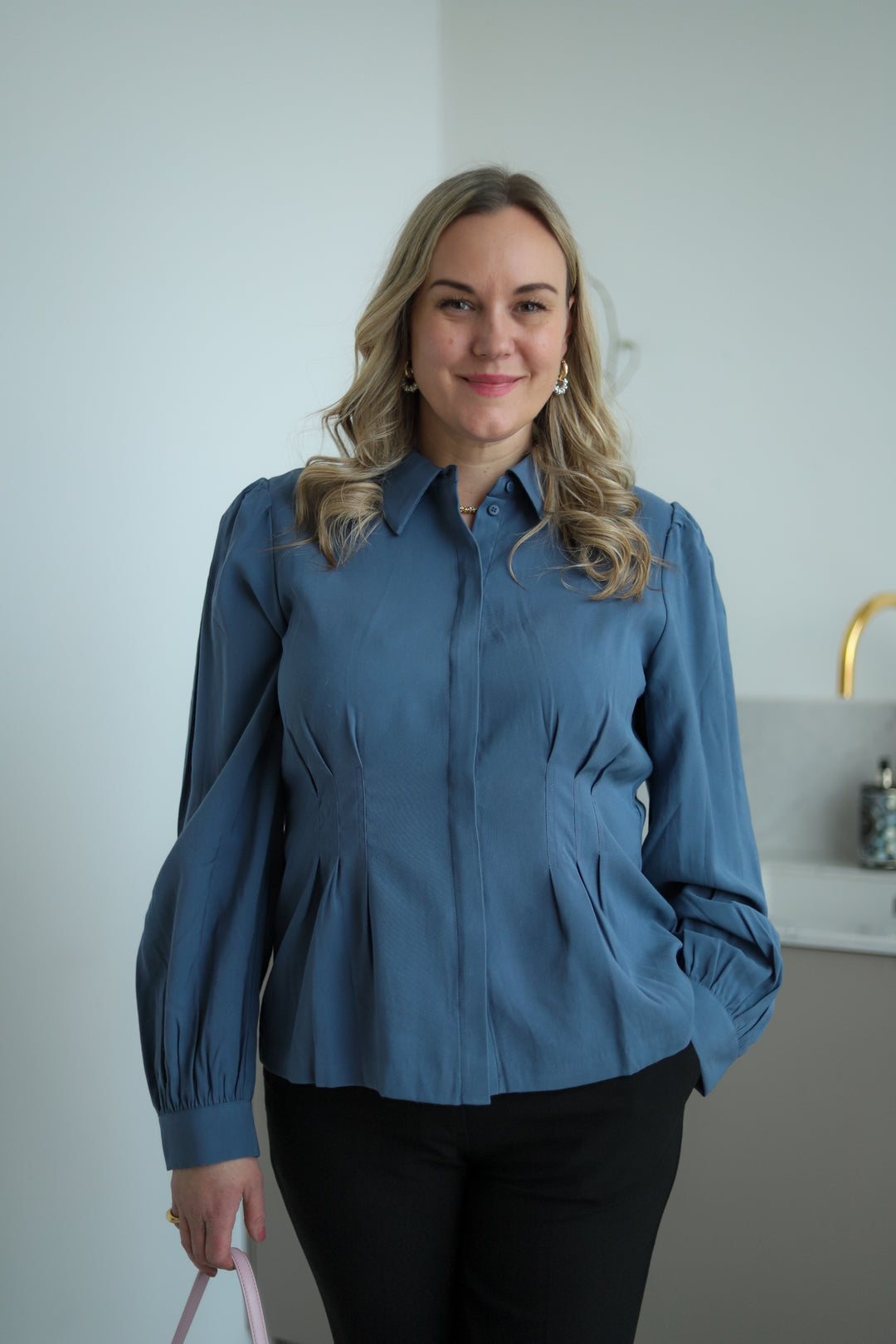 Elsa Asana Shirt Vintage Indigo