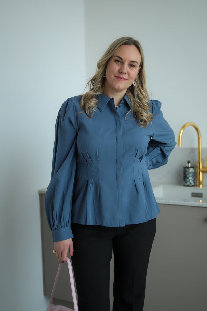 Elsa Asana Shirt Vintage Indigo