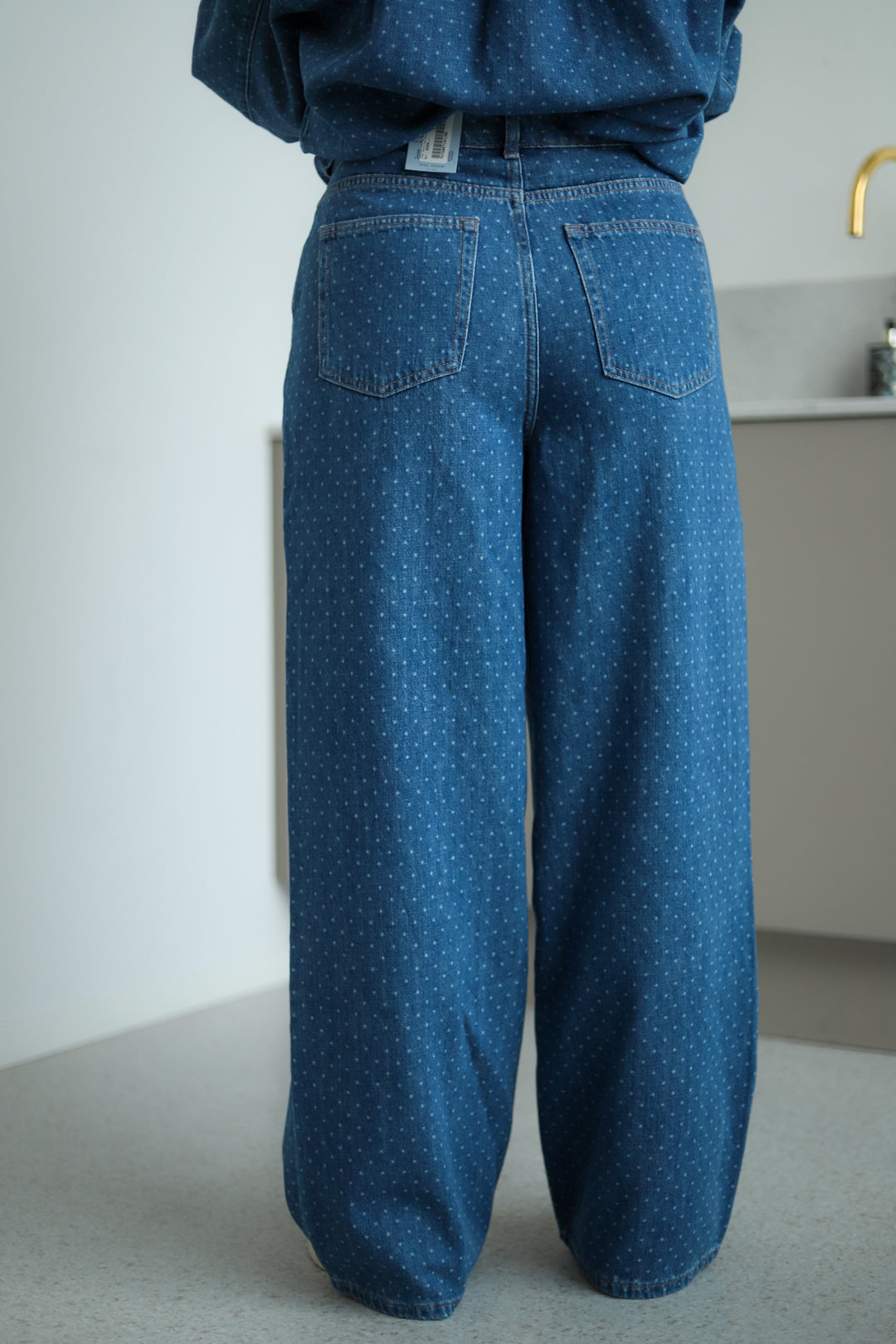 Jace Jeans Mid Blue Dot