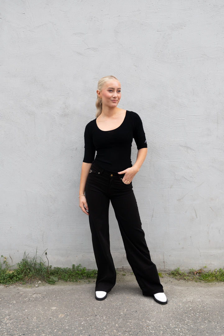 Palazzo Lea Soft Colour Black
