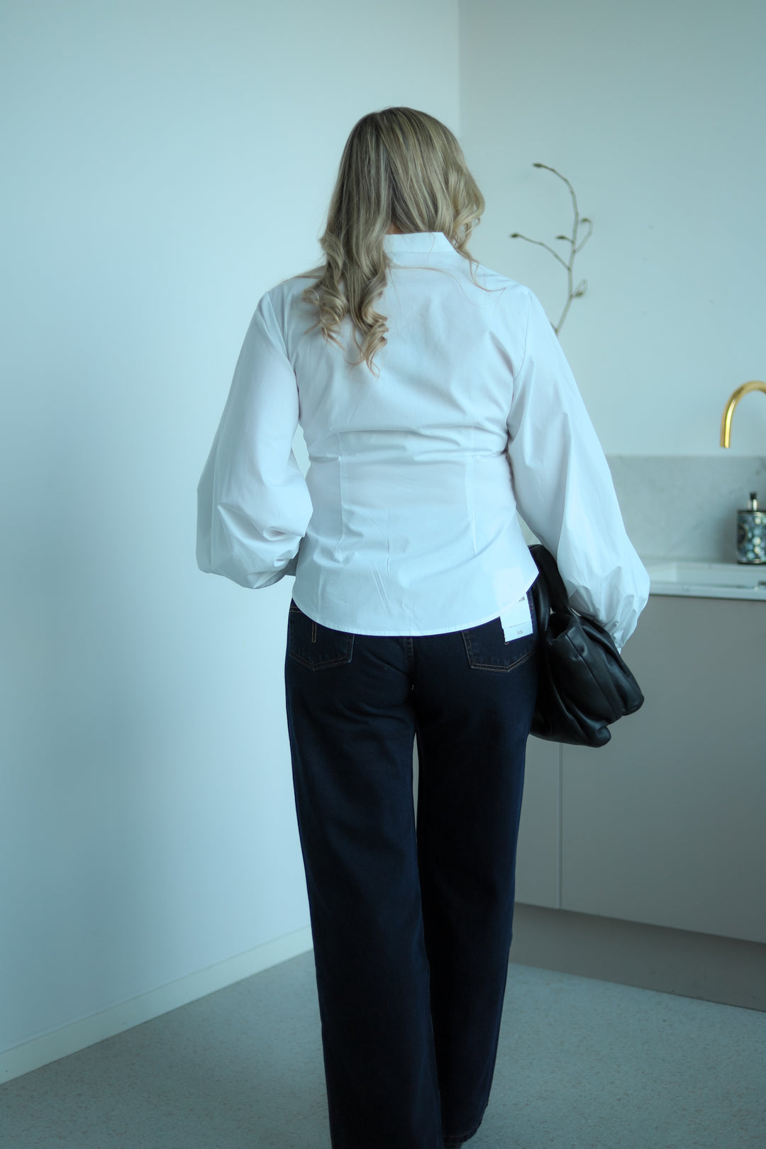 Velora Poplin Shirt White