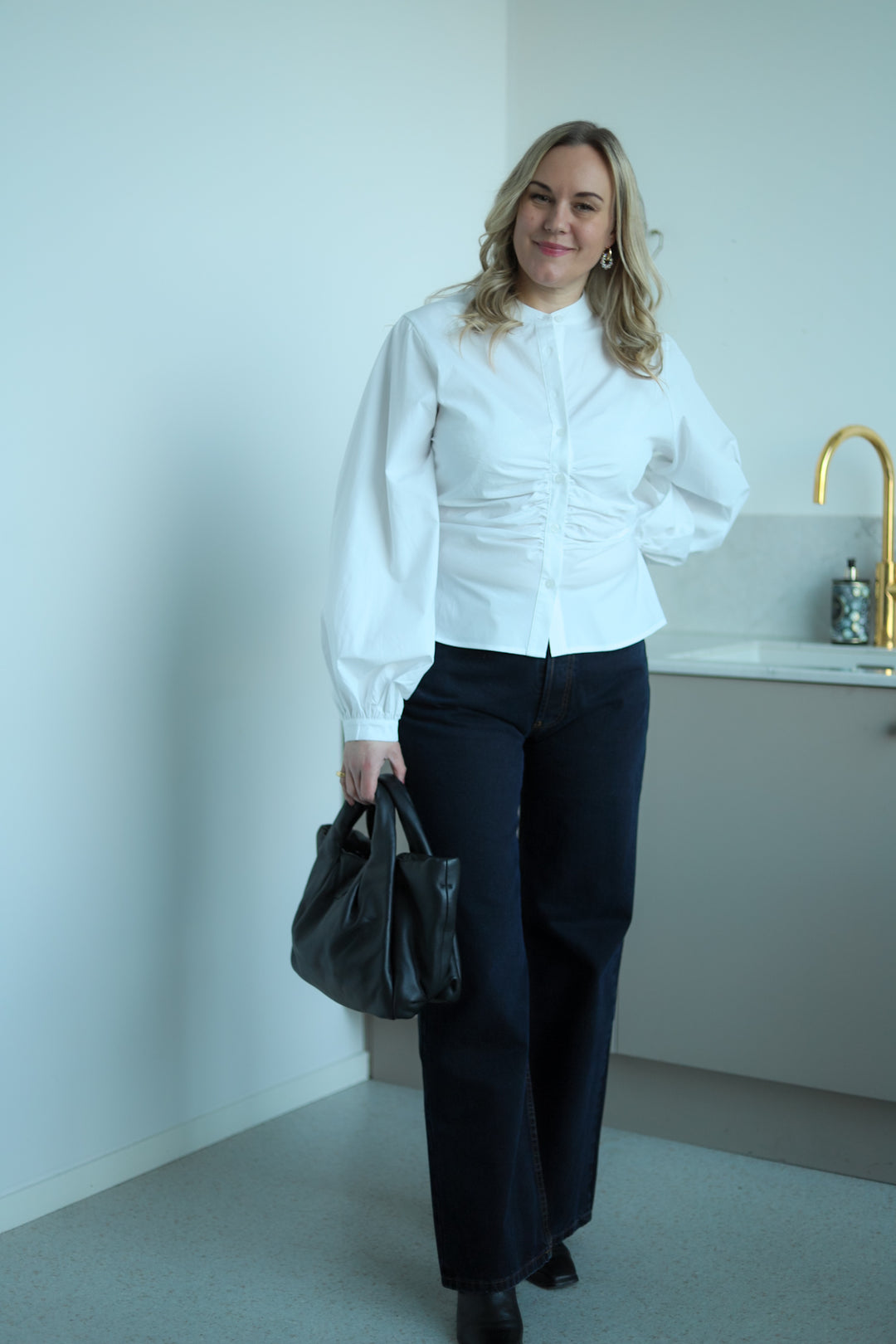 Lindsay Palazzo Blue Black Stone