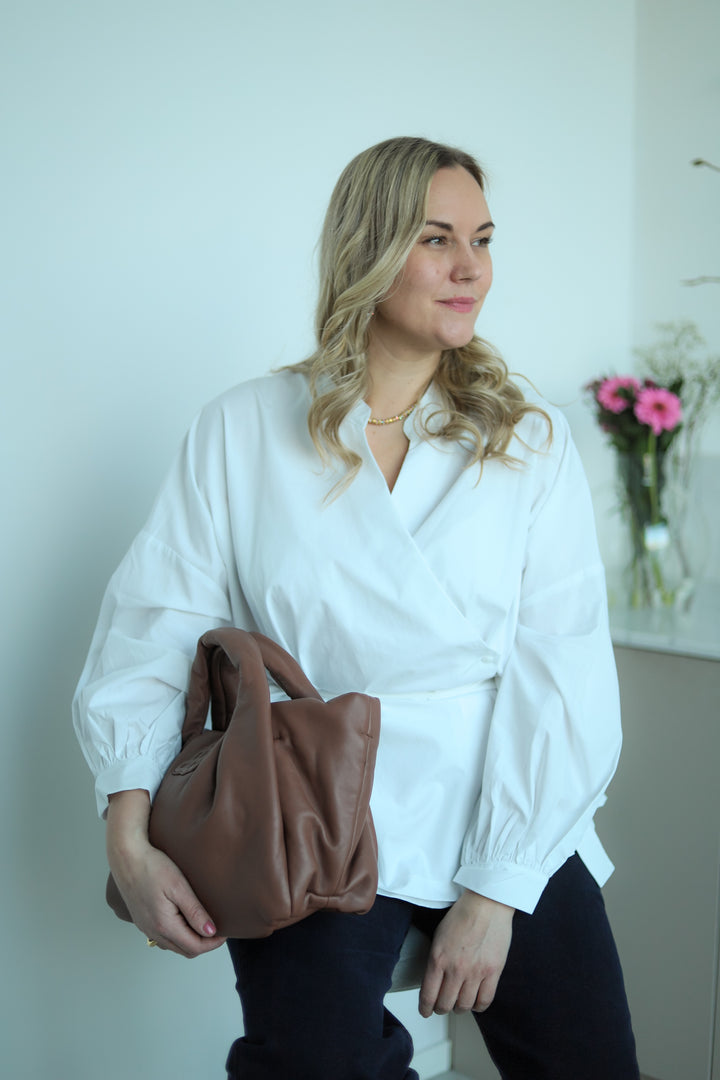 Paloma Poplin Shirt White