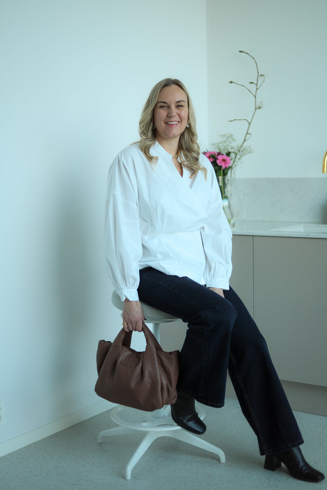 Paloma Poplin Shirt White