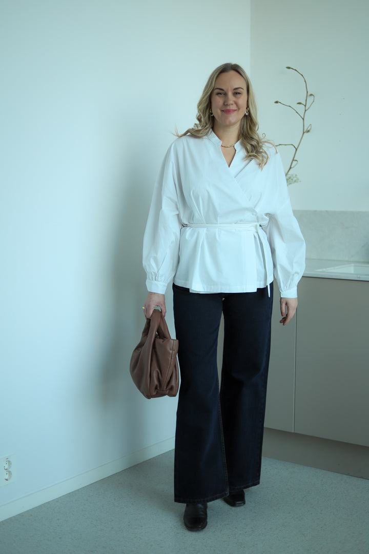 Paloma Poplin Shirt White