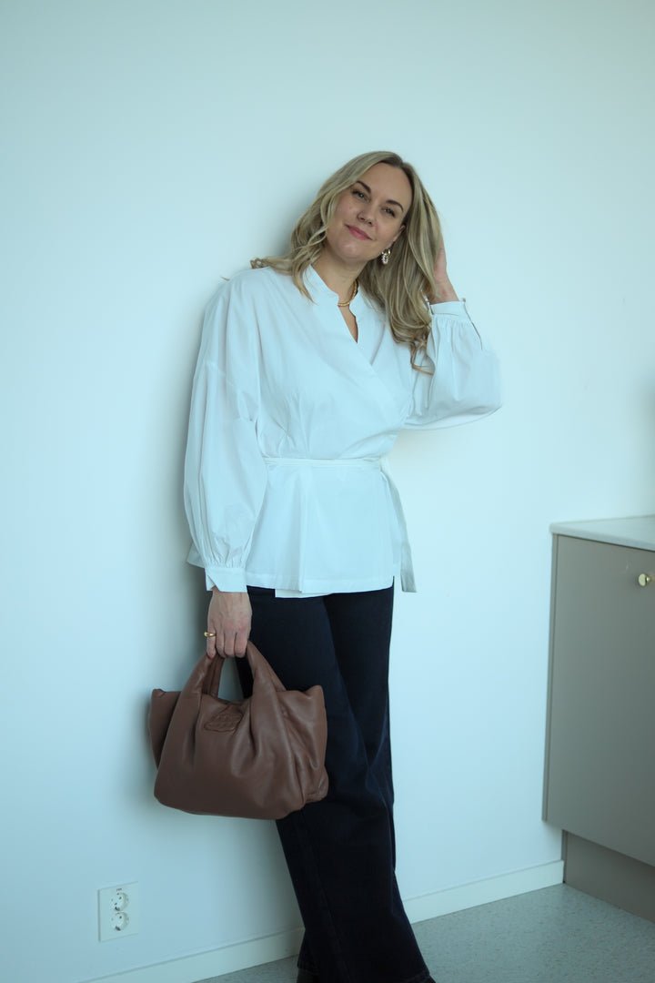 Paloma Poplin Shirt White
