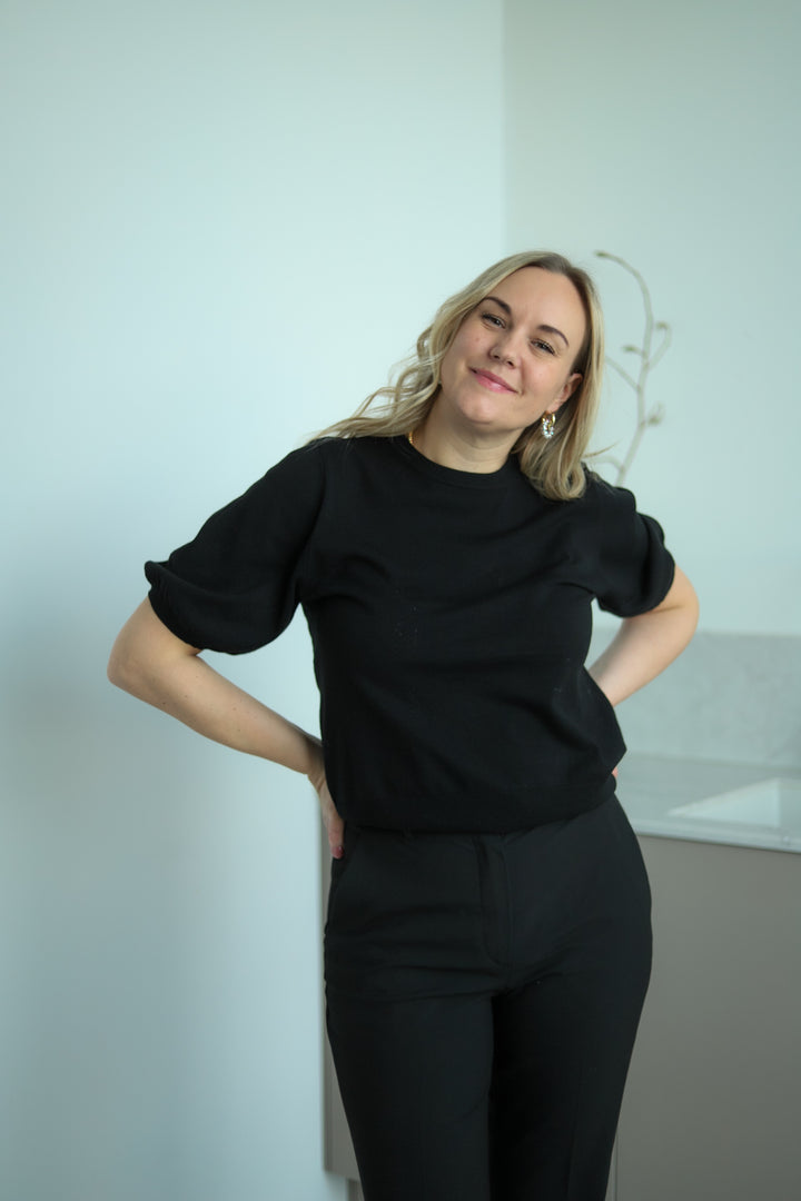Sefika Rachelle 2/4 Pullover Black