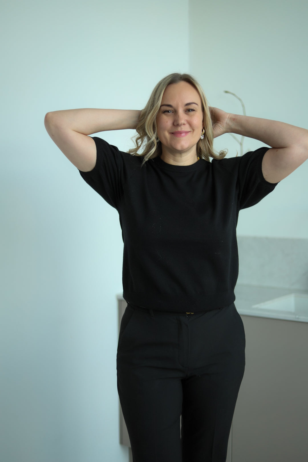 Sefika Rachelle 2/4 Pullover Black